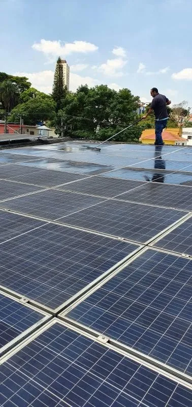 Empresa de limpeza de placas solares